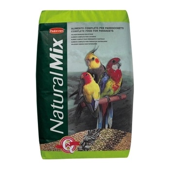 Padovan Naturalmix Parakeets Пълноценна храна за средни папагали 20 кг