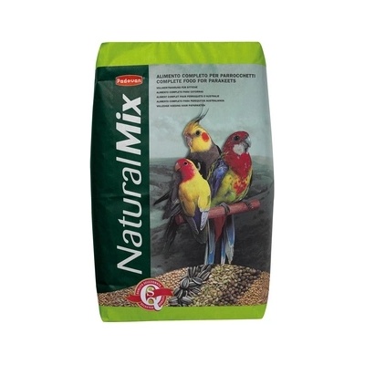 Padovan Naturalmix Parakeets Пълноценна храна за средни папагали 20 кг
