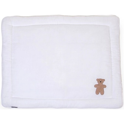 Childhome Двулицево килимче за кошара Childhome - Teddy, 75 x 95 cm (CCPMJMTB)
