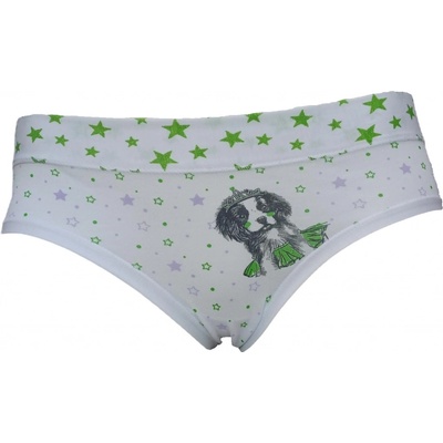 Emy B 2663 dívčí kalhotky verde