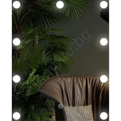 EUROLAMP LED огледало с осветление 9xLED/1W/230V 3000/4000/6000K 50x40 cm IP44 (EU0189)