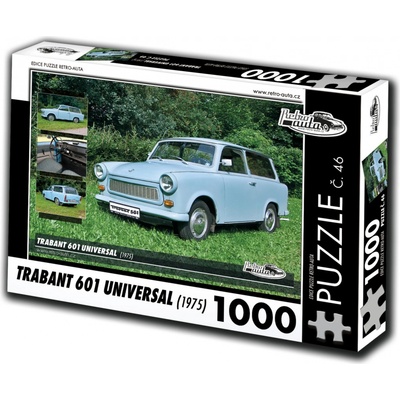Retro-auta č. 46 Trabant 601 Universal 1975 1000 dielov