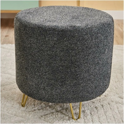 Asir Taburet NANI priemer 40 cm antracit 825BLC2386
