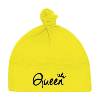 Dětská čepice s uzlem Queen