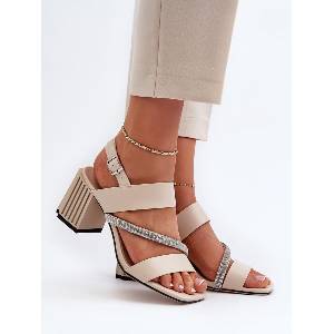 Step in style Дамски сандали с ток модел 195551 Step in style