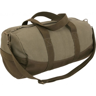 ROTHCO taška TWO-TONE plátená športová HNEDÁ