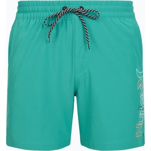 Hurley Мъжки плажни шорти Hurley Crossover Volley Swim Short Teal Tint