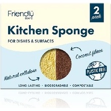 Friendly Soap prírodná umývacia hubka na riad 2 ks