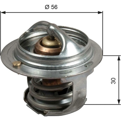 Termostat, chladivo GATES TH50482G1