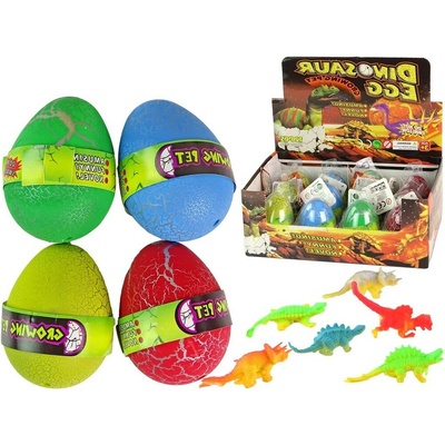 mamido Vyklíčející magické vajcia dinosaura rastúce 6 cm farebné