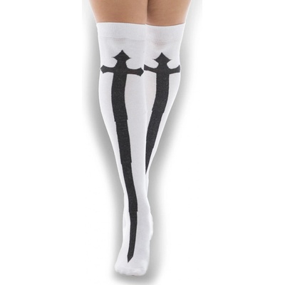 Pamela Mann nadkolienky Over With Cross PM1103 White/Black
