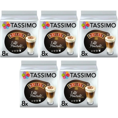 Jacobs Douwe Egberts Tassimo Jacobs Baileys Latte Macchiato 5 x 16 ks