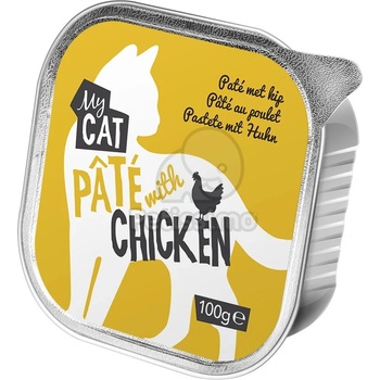 My Cat алуминиева тарелка с храна за котки - пиле 100 г