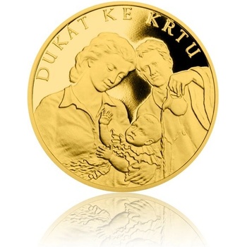 Česká mincovna Zlatý dukát ke křtu 3,49 g