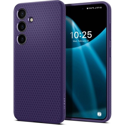 Spigen Калъф Spigen - Liquid Air, Galaxy S24, лилав (8809971223546)