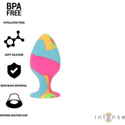 Intense Intense - multicolored silicone plug set