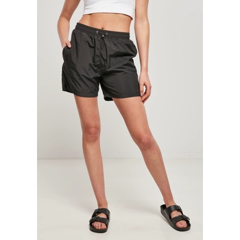 Image 1 of Urban Classics Дамски къси панталони в черен цвят Urban Classics CrinkleUB-TB4348-00007 - Черен, размер XS