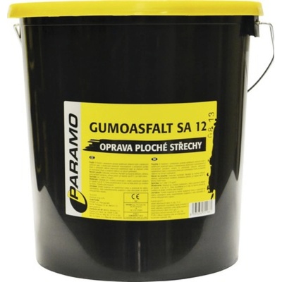 Gumoasfalt SA 12 asfaltový náter na opravu striech čierny, 30 kg