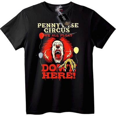 NOONEBRAND Тениска Pennywise Цирк - 6XL, Black