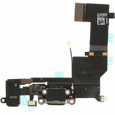 Nabíjací konektor s mikrofónom iPhone 5S Farba: Čierna