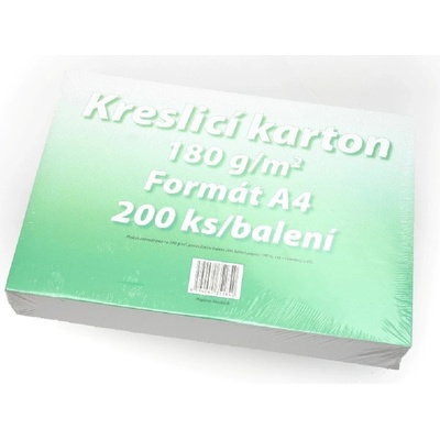 Kreslící karton 180g A4 200ks – Zboží Dáma
