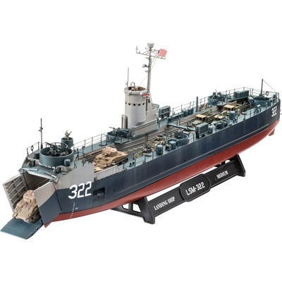 Revell Сглобяем модел Revell Военни: Кораби - Военноморски десантен кораб
