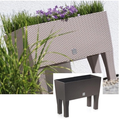 Prosperplast RATO CASE HIGH Truhlík 60x25x46cm ratan krémová DRTC600Hk