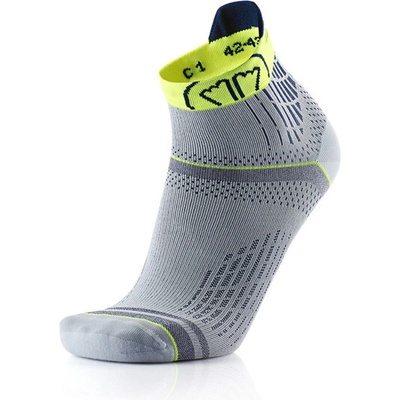 SIDAS Чорапи Sidas, сиви/жълти (CSORURFEEL20_GRYE)