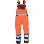 CERVA Cerva knoxfield hvps / Изолирани hi-vis работни зимни панталони с нагръдник - оранжеви 4xl (0353005190007)