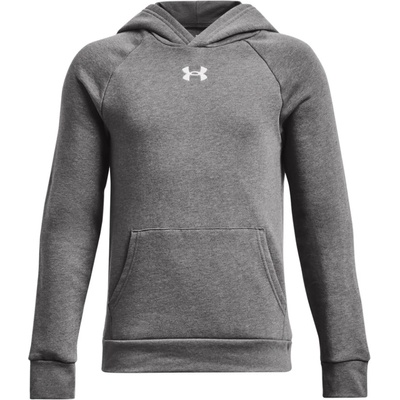 Under Armour Суитшърт с качулка Under Armour UA Rival Fleece Hoodie-GRY 1379792-025 Размер YLG