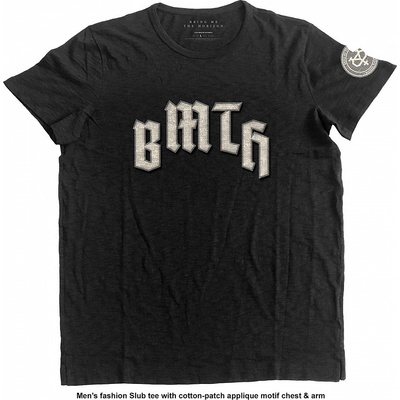 Bring Me The Horizon tričko Crooked Young Applique Motifs black