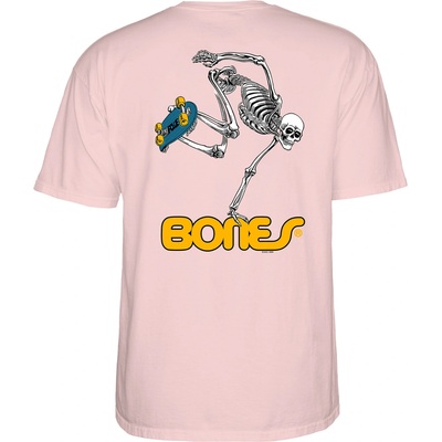 Bones Skate Skeleton 2 Tee Light Pink