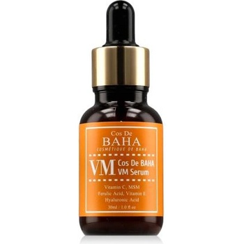 Cos De BAHA VM Vitamin C MSM Serum освежаващ и успокояващ серум с витамин с, мсм и хиалуронова киселина 30 ml унисекс