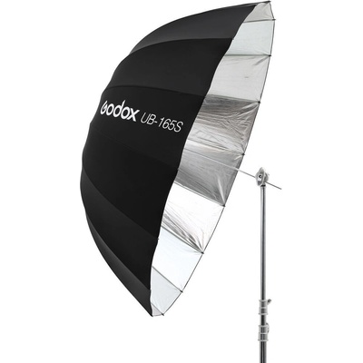 Godox Hluboký stříbrný parabolický deštník Godox UB-165S (165cm)