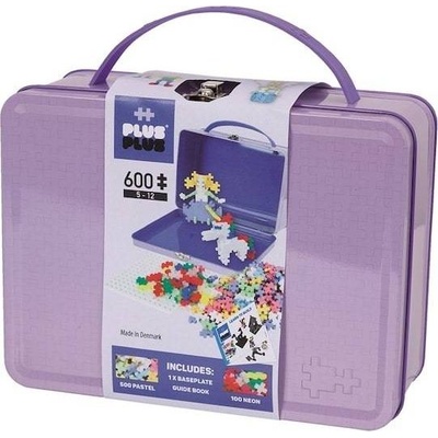 Plus-Plus Kovový kufřík pastel 600 ks