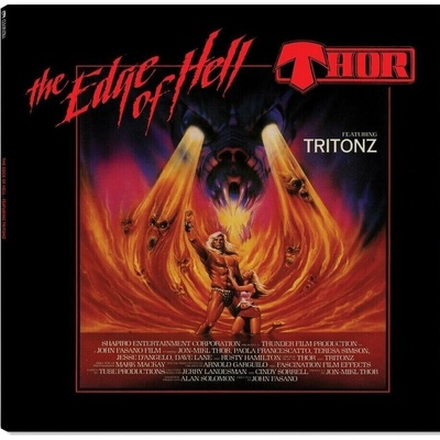 Thor - The Edge Of Hell (Limited Edition) (Red Marble Coloured) LP