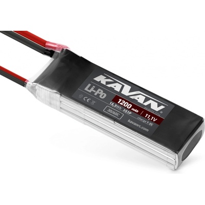KAVAN Li-Po 30/60C Air pack 11.1 V 1200 mAh