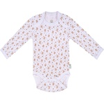 Bio Baby Боди с дълъг ръкав Bio Baby - Органичен памук, 86 cm, 12-18 месеца (97220131) - baby