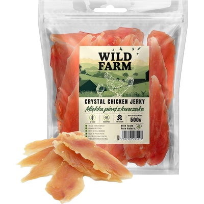 WILD FARM Мека пилешка гърда 500 г лакомство за кучета