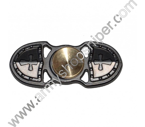 Fidget spinner KOVOVÝ černý