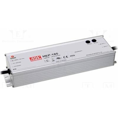 MEAN WELL HEP-185-24A Napájecí zdroj: spínaný; k vestavbě,modulový; 187,2W; 24VDC