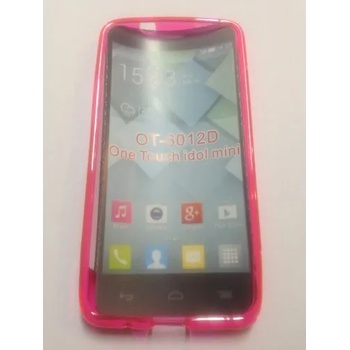 Image 1 of Alcatel Силиконов калъф за Alcatel One Idol Mini розов