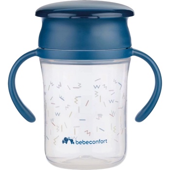 Bebeconfort Неразливаща чаша Bebe Confort - Terra, 360°, 280 ml, синя (3105201230)