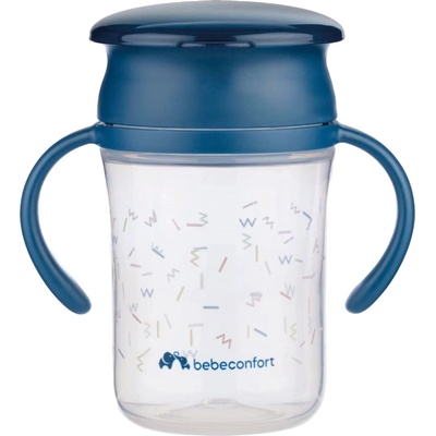 Bebeconfort Неразливаща чаша Bebe Confort - Terra, 360°, 280 ml, синя (3105201230)