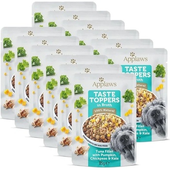 Applaws Taste Toppers in Broth tuniak s tekvicou, kelom a cícerom 12 x 85 g