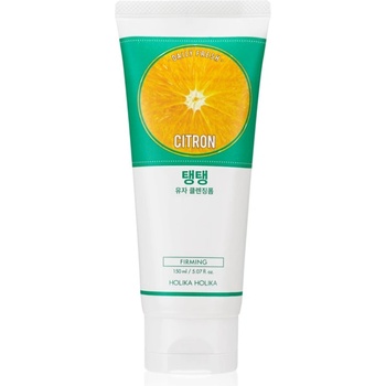 Holika Holika Daily Fresh Citron ексфолираща почистваща пяна за смесена и мазна кожа 150ml