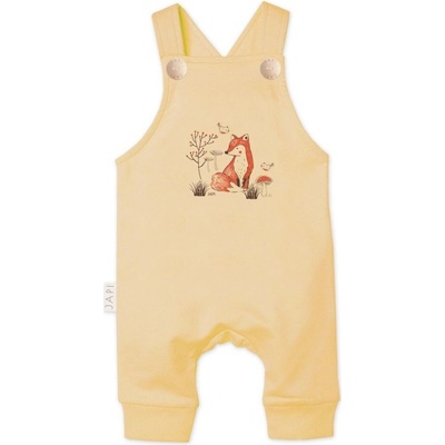 Detské tepláky na traky 1F WILD Hearts žltá