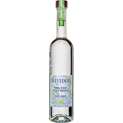 Belvedere Organic Pear & Ginger 40% 0,7 l (čistá fľaša)