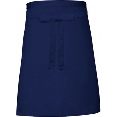 Link Kitchen Wear Pekařská lehčí zástěra délka pkolena 240 g/m modrá námořní X997