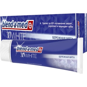 Blend-a-med паста за зъби избелваща, 3D white, 100мл